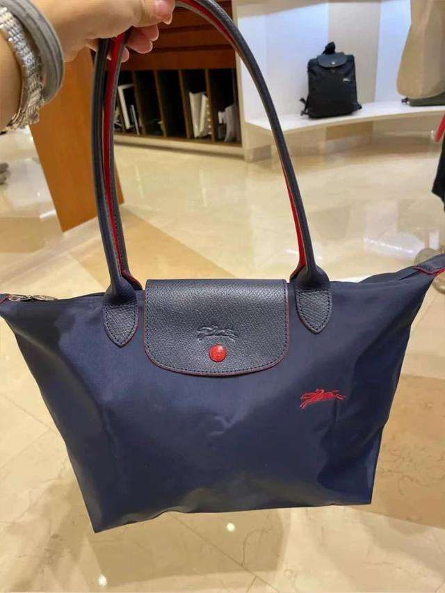 並行輸入品 Longchamp ロンシャントートバッグ ナイロン レディース ル プリアージュ クラブ トップハンドルバッグ L 1899619