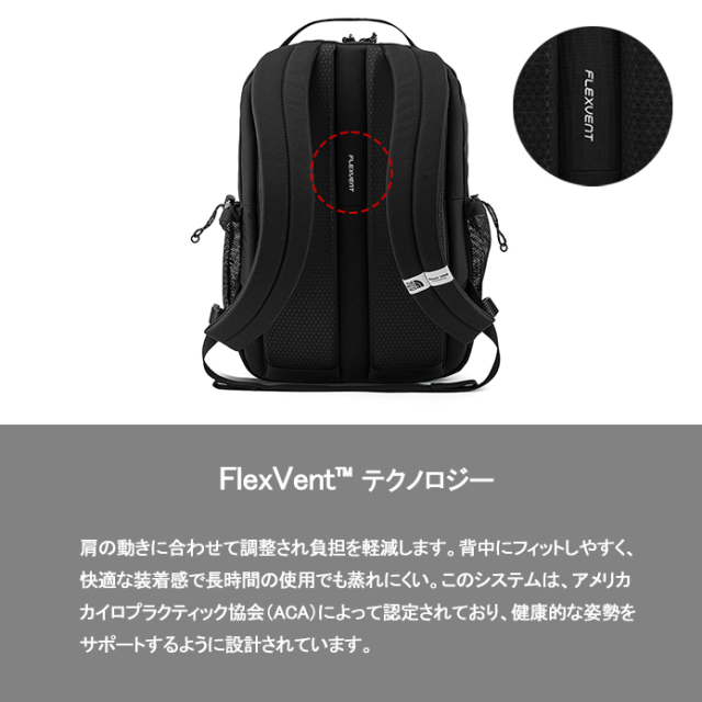 ノースフェイス バッグ ナイロン リュック メンズ レディース THE