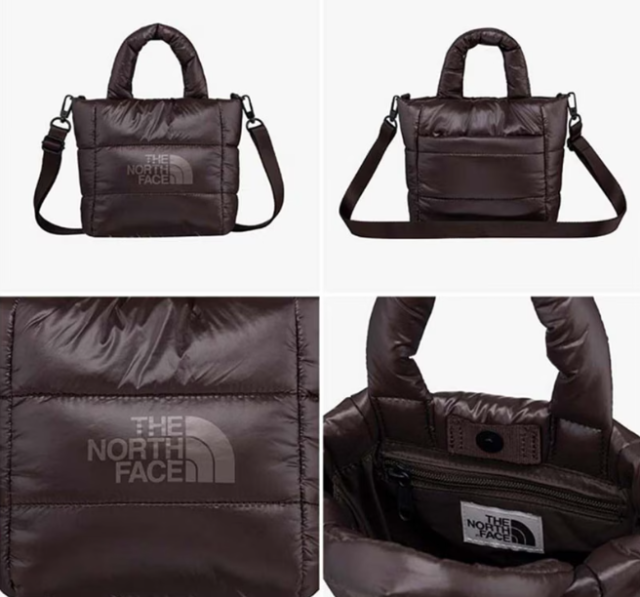 THE NORTH FACE PLUMPY TOTE BAG MINIトートバッグ サブバッグ ファー