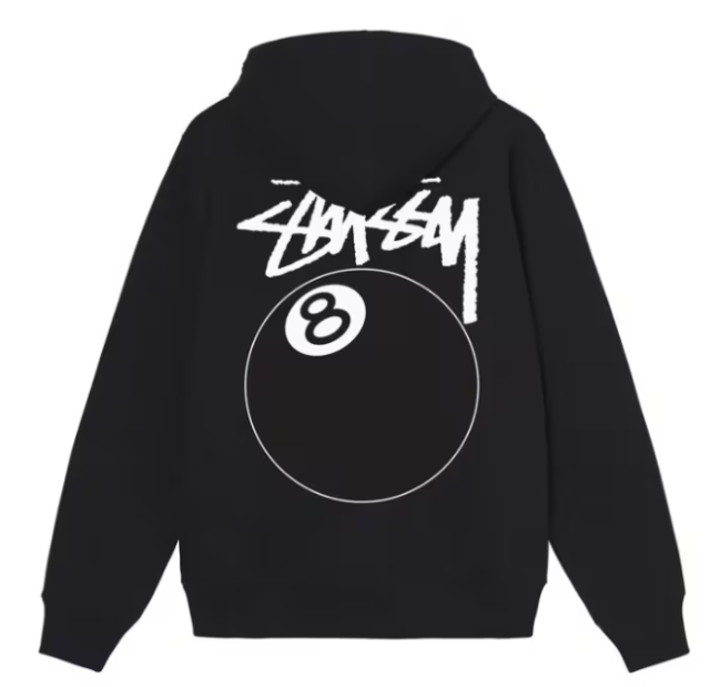 STUSSY ステューシー 8 BALL ZIP HOOD 1974735[full zip hooded sweat] パーカー フード フーディ トップス Zip up Hoody Parker ジップパーカー [並行輸入品]_5