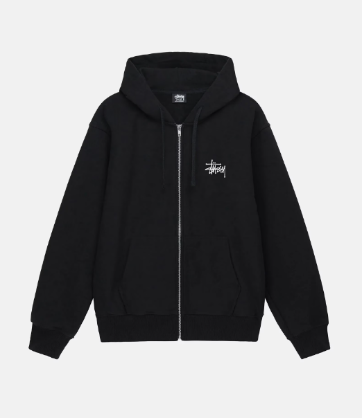 STUSSY ステューシー BASIC ZIP HOOD 1974259 [full zip hooded sweat] パーカー フード フーディ トップス Zip up Hoody Parker ジップパーカー [並行輸入品]_2