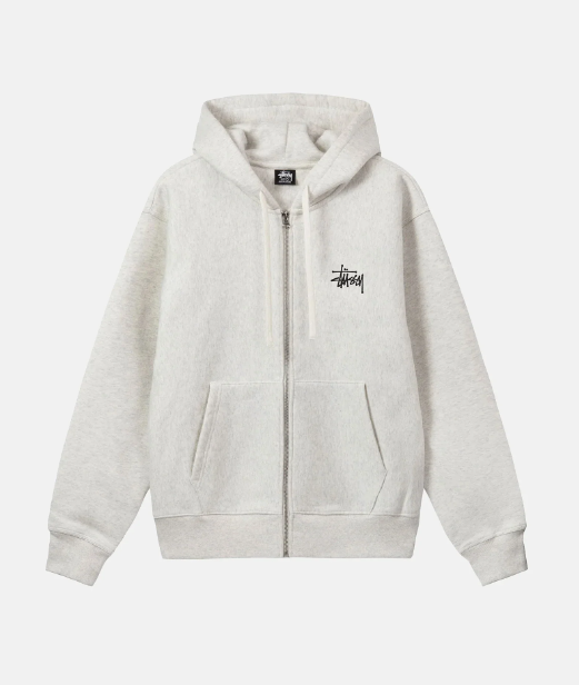 STUSSY ステューシー BASIC ZIP HOOD 1974259 [full zip hooded sweat] パーカー フード フーディ トップス Zip up Hoody Parker ジップパーカー [並行輸入品]_4
