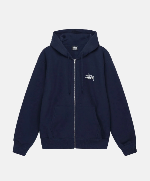 STUSSY ステューシー BASIC ZIP HOOD 1974259 [full zip hooded sweat] パーカー フード フーディ トップス Zip up Hoody Parker ジップパーカー [並行輸入品]_5