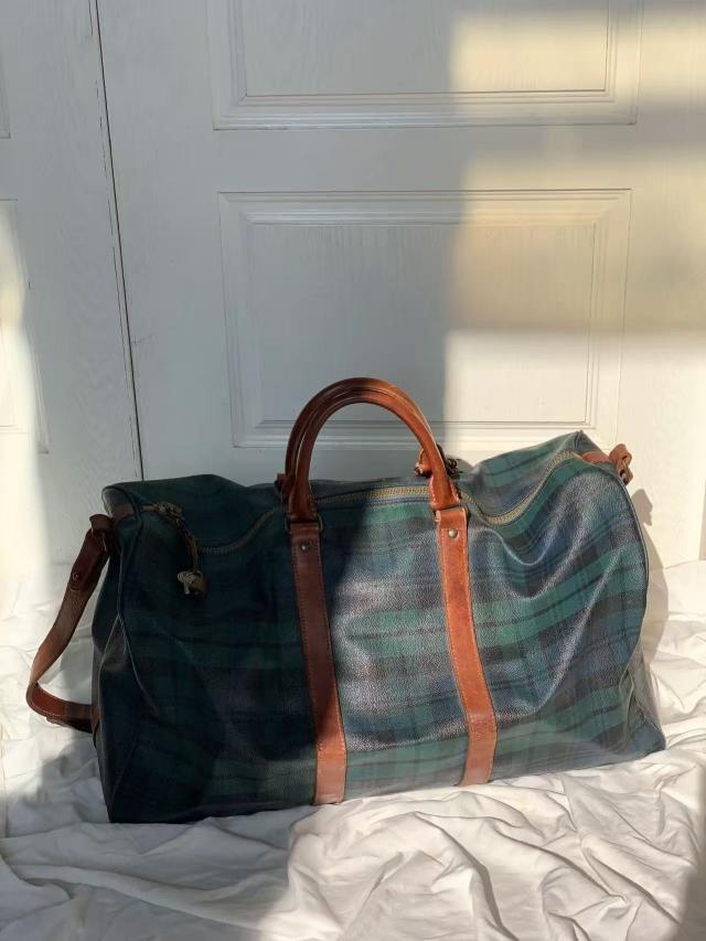 Polo チェック柄 ボストンバッグ Polo Ralph Lauren チェック柄