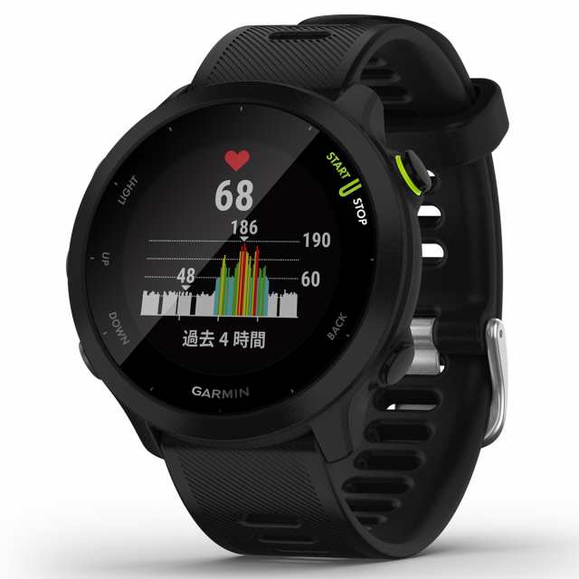 ガーミン GARMIN ForeAthlete 55 フォアアスリート55 GPS ランニングウォッチ スマートウォッチ ブラック 腕時計  010-02562-40の通販はau PAY マーケット - neelセレクトショップ | au PAY マーケット－通販サイト