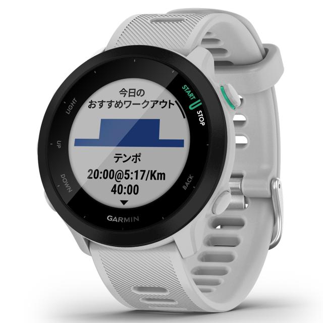 GARMIN FOREATHLETE 55 ホワイト 【公式通販】