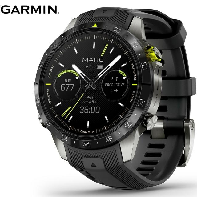 ガーミン GARMIN MARQ Athlete Gen 2 マーク アスリート 010-02648-E2 GPS スマートウォッチ ウェアラブル 腕時計 メンズ
