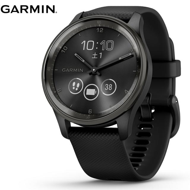 ガーミン GARMIN vivomove Trend ヴィヴォムーブ トレンド ライフログ GPS スマートウォッチ 010-02665-70 腕時計 メンズ レディース Black/Slate