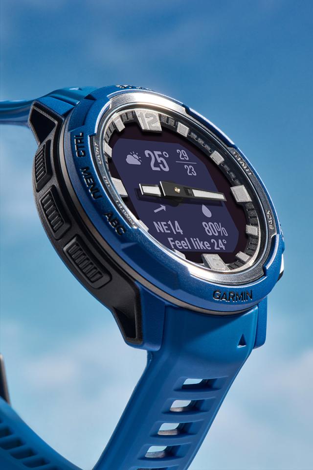 GARMIN Instinct2 dual power ブルー 腕時計 Instinct 2 Dual