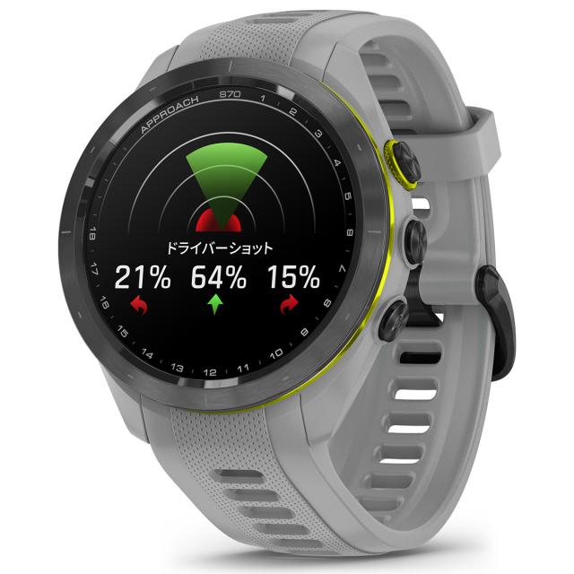 美品 ガーミン アプローチ S70 グレー 42mm Approach S70 42mm | スマートウォッチ | Garmin 日本