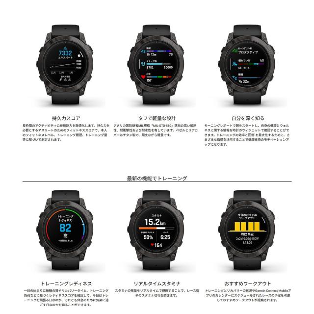 ガーミン GARMIN epix Pro Gen 2 51mm Sapphire エピックス プロ 