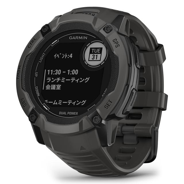 ガーミン GARMIN Instinct 2X Dual Power インスティンクト2X