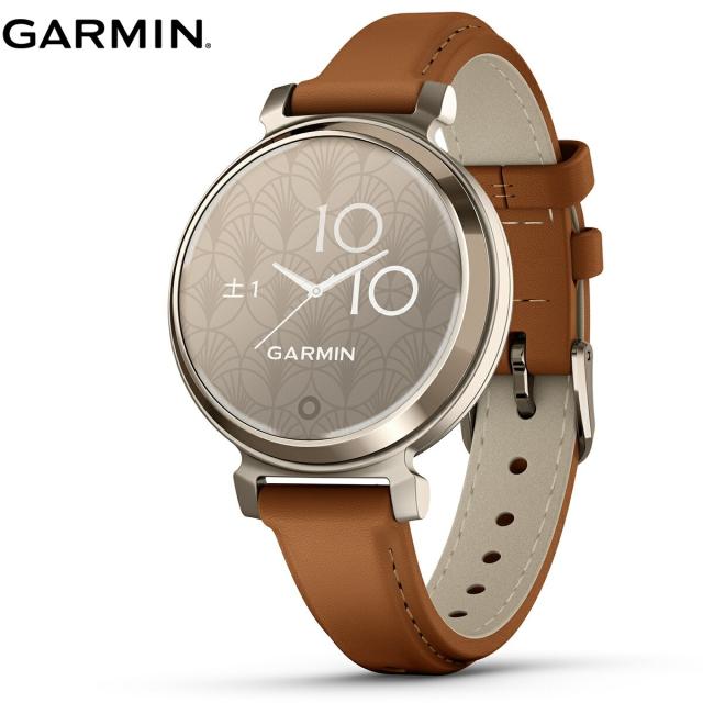 ガーミン GARMIN Lily 2 Classic リリー2 クラシック GPS スマートウォッチ ウェアラブル 010-02839-50 腕時計 レディース Tan Leather/Cream Gold