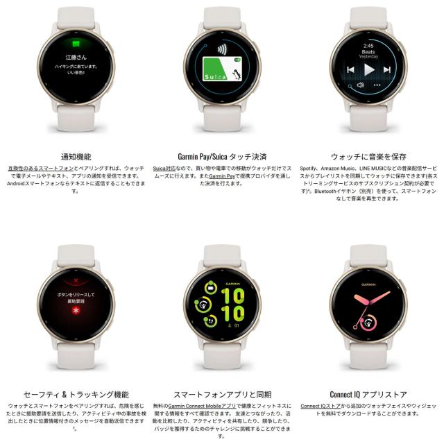 Garmin vivoactive 5 スマートウォッチ（GARMIN のこし VIVOACTIVE 5 