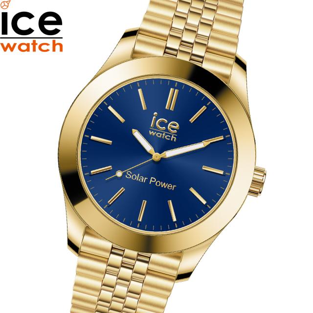 アイスウォッチ ICE-WATCH 腕時計 メンズ アイススティール ソーラー ICE steel Solar ゴールドブルー 023798の通販は 16,280円