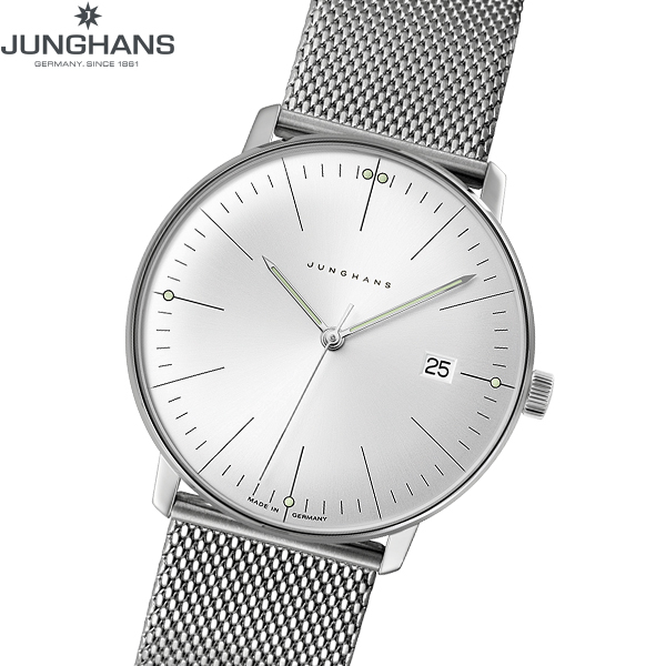 ユンハンス JUNGHANS Max Bill by Junghans Quartz マックス ビル クオーツ 腕時計 メンズ 041 4463 46