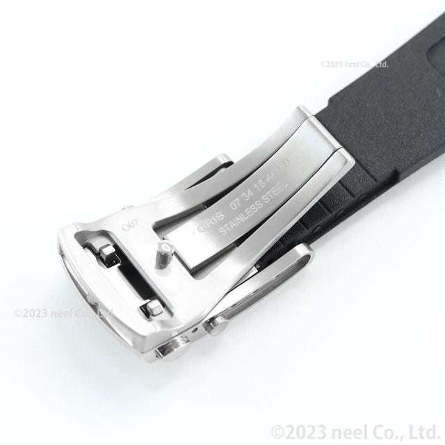 オリス ORIS アクイスデイト キャリバー400 43.5mm用 ブラックラバー