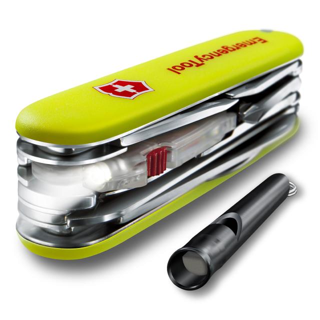 ビクトリノックス VICTORINOX エマージェンシーツール ハントマンライト 防災 ナイフ アウトドア ホイッスル 防災グッズ 防災用品 LEDライト 1.7915.808-X1