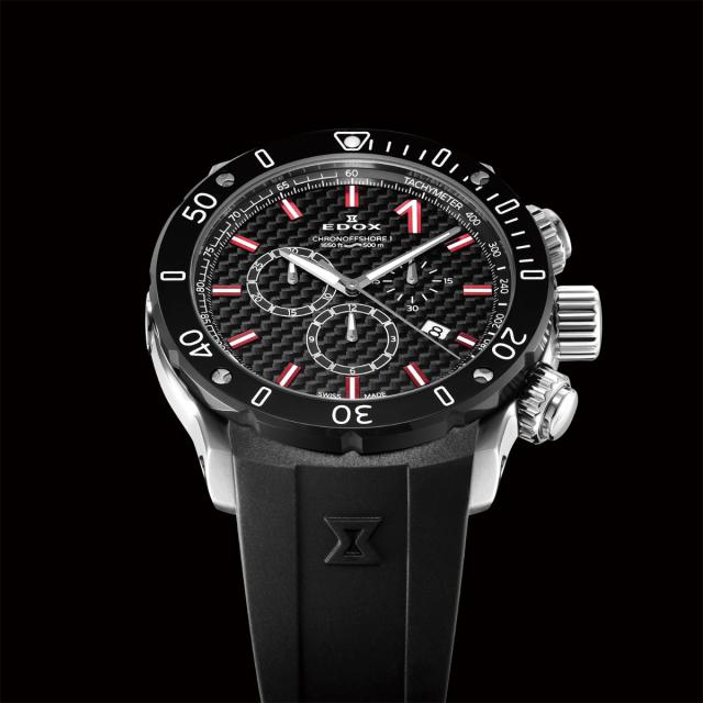 エドックス EDOX クロノオフショア1 クロノグラフ 腕時計 メンズ 10221-3-NIRO2 CHRONOFFSHORE-1_2