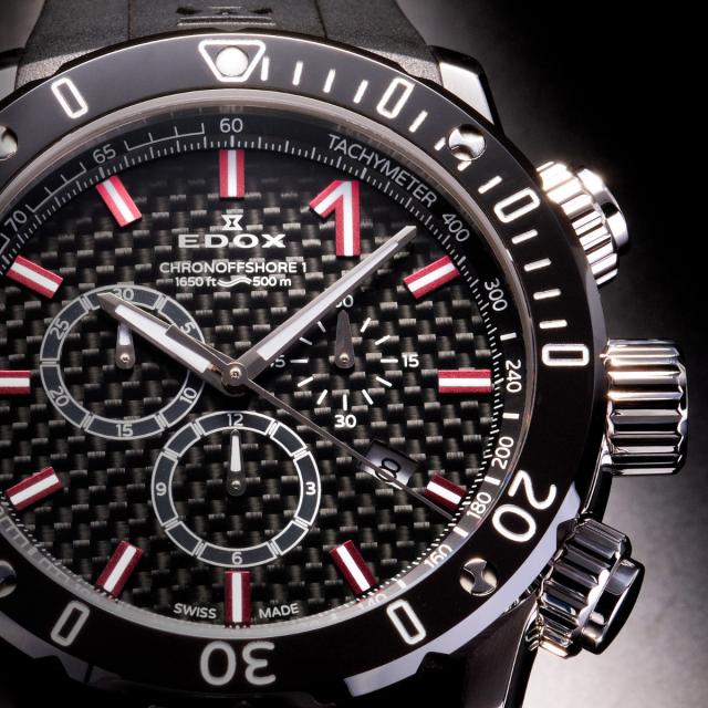 エドックス EDOX クロノオフショア1 クロノグラフ 腕時計 メンズ 10221-3-NIRO2 CHRONOFFSHORE-1_5