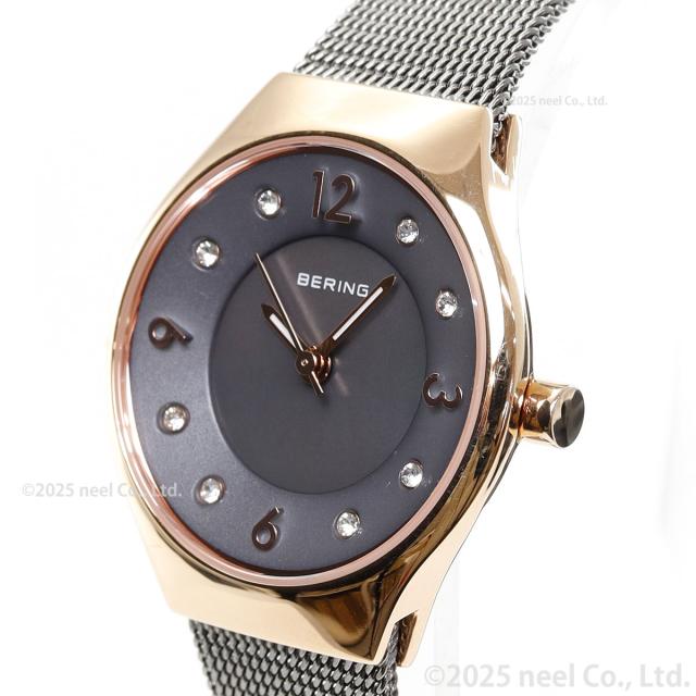ベーリング BERING ウオッチ レディース 古典派音楽 スカンジナビアン カービングメッシュ Classic Scandinavian Curving Mesh 11427-262-J