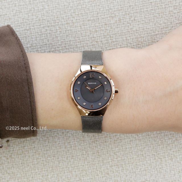 ベーリング BERING ウオッチ レディース 古典派音楽 スカンジナビアン カービングメッシュ Classic Scandinavian Curving Mesh 11427-262-J