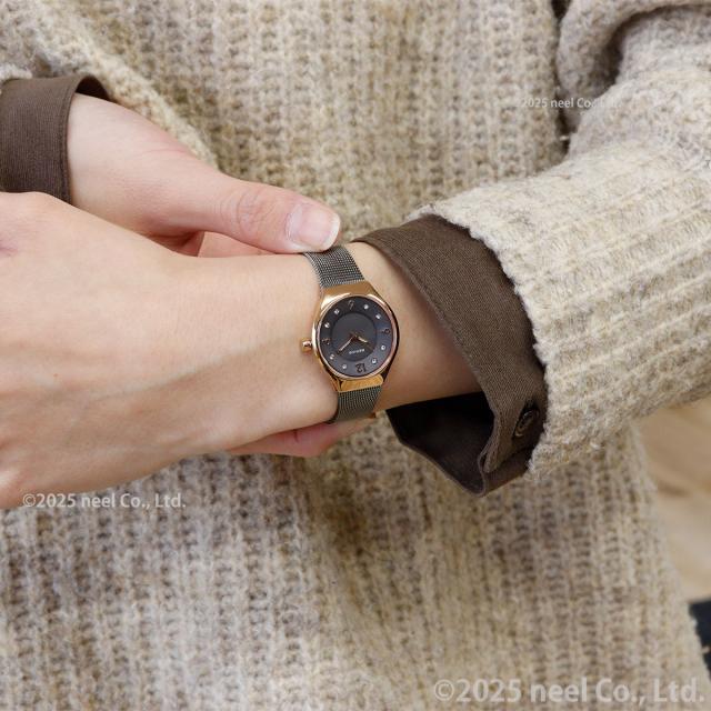 ベーリング BERING ウオッチ レディース 古典派音楽 スカンジナビアン カービングメッシュ Classic Scandinavian Curving Mesh 11427-262-J