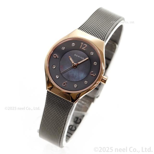 ベーリング BERING ウオッチ レディース 古典派音楽 スカンジナビアン カービングメッシュ Classic Scandinavian Curving Mesh 11427-262-J