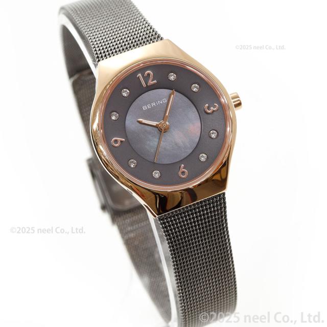 ベーリング BERING ウオッチ レディース 古典派音楽 スカンジナビアン カービングメッシュ Classic Scandinavian Curving Mesh 11427-262-J