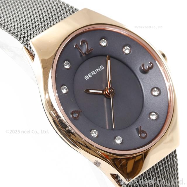 ベーリング BERING ウオッチ レディース 古典派音楽 スカンジナビアン カービングメッシュ Classic Scandinavian Curving Mesh 11427-262-J