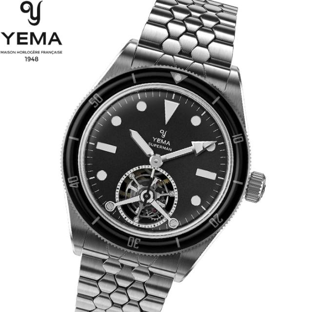 イエマ YEMA スーパーマン トゥールビヨン CMM.31 リミテッドエディション 世界限定100本 腕時計 メンズ 自動巻き 12.25.31.66.TE.MT