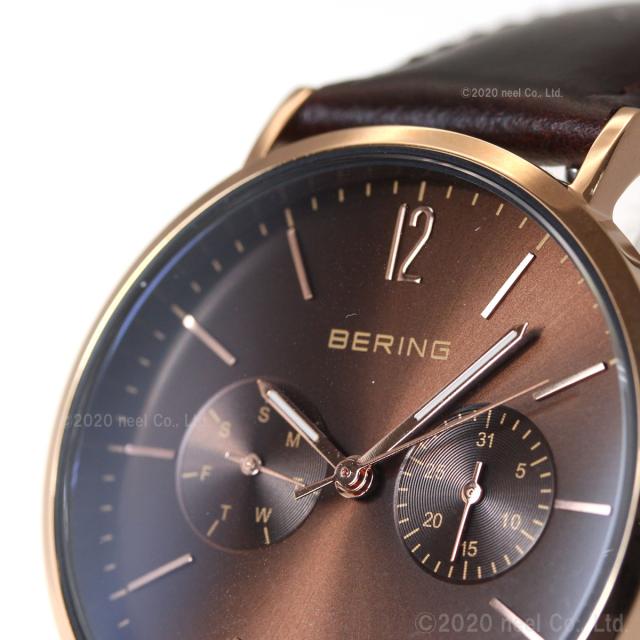 ベーリング BERING 日本限定モデル 腕時計 メンズ レディース LUXE BROWN Changes 14236-265_6