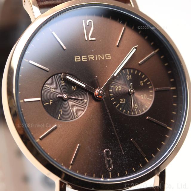 ベーリング BERING 日本限定モデル 腕時計 メンズ レディース LUXE BROWN Changes 14236-265_7