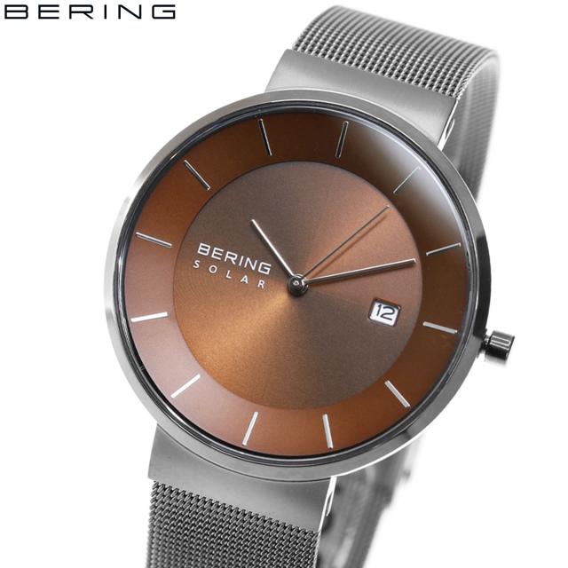 ベーリング BERING ソーラー 腕時計 メンズ レディース ペア Scandinavian Unisex Solar Pair 14639-375-J