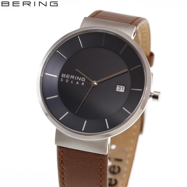 ベーリング BERING 腕時計 メンズ レディース ペア スカンジナビアン ソーラー ネイビーブルー Unisex Scandinavian Solar Navy Blue 14639-507