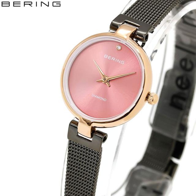 ベーリング BERING ウオッチ レディース 古典派音楽 金剛石 チェリーブロッサム 日本押さえるひな型 Ladies Watch Classic Diamond Cherry Blossom Japan Limited 17724-069