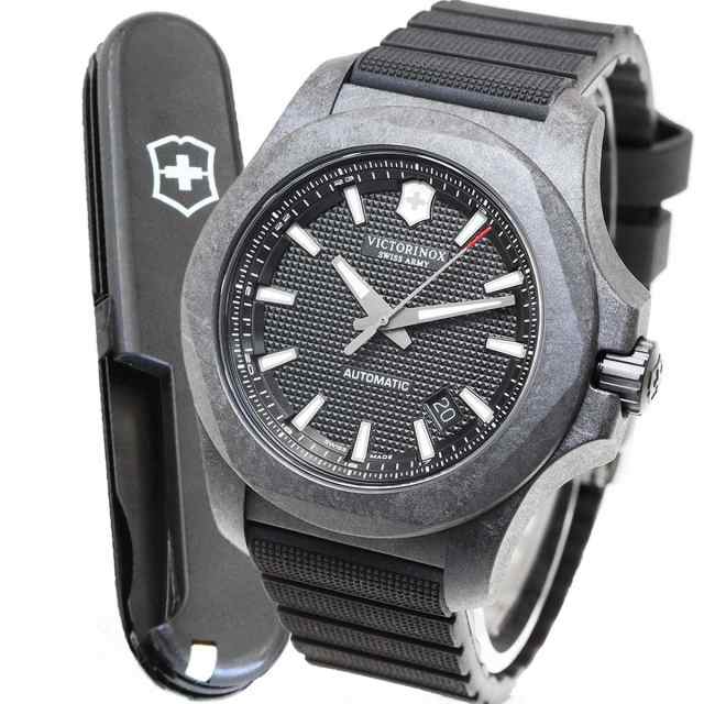 54 【美品】VICTORINOX ビクトリノックス時計　ホワイト　メンズ腕時計