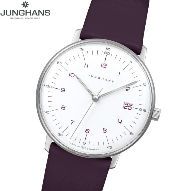 ユンハンス JUNGHANS Max Bill Quarz マックス ビル ダーメン 腕時計 レディース クオーツ 47 4558 02