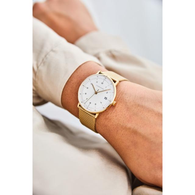 ユンハンス JUNGHANS Max Bill Quarz マックス ビル クオーツ 腕時計