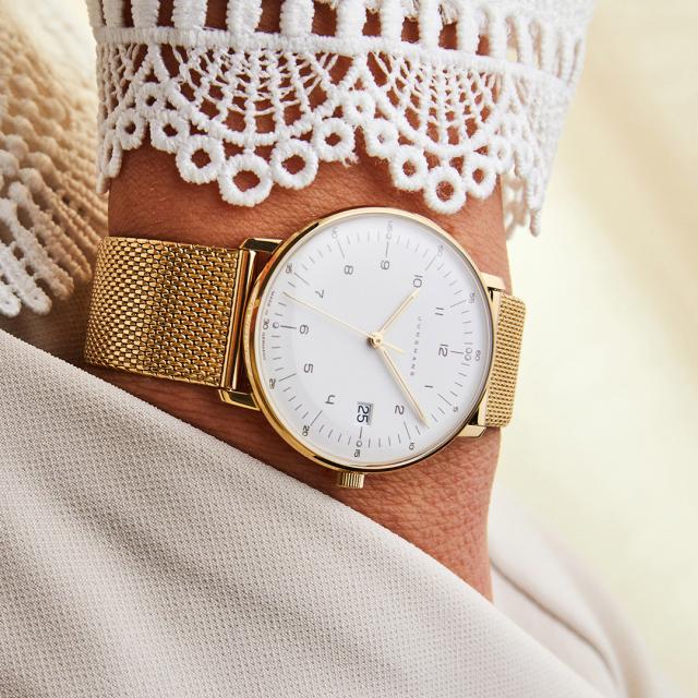 ユンハンス JUNGHANS Max Bill Quarz マックス ビル クオーツ 腕時計