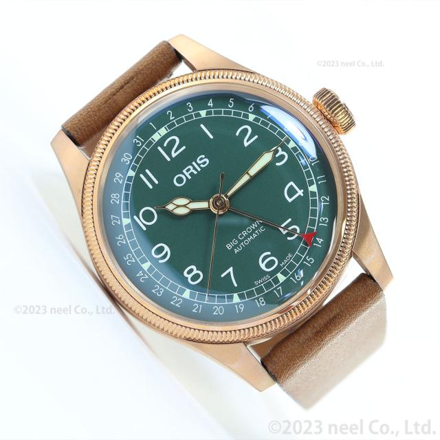 オリス ORIS ビッグクラウン ポインターデイト 80周年記念モデル BIG 