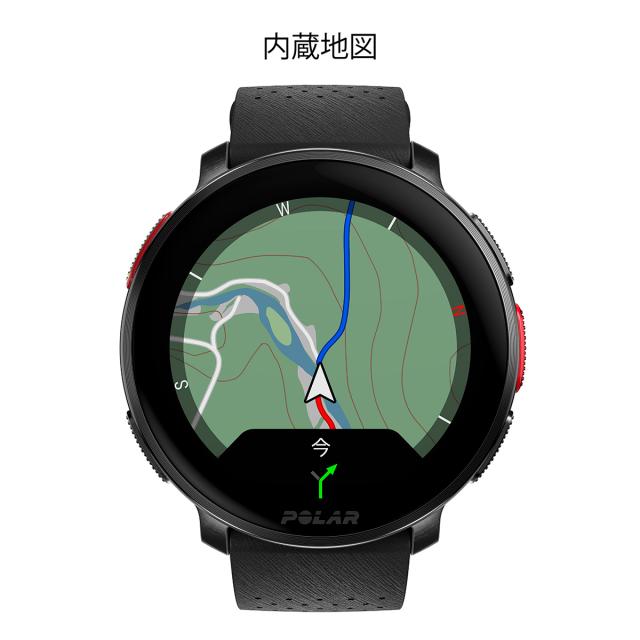 ポラール POLAR VANTAGE V3 スマートウォッチ GPS 心拍 トレーニング マルチスポーツ ランニング 腕時計 ナイトブラック S-L 日本正規品 900108890_4