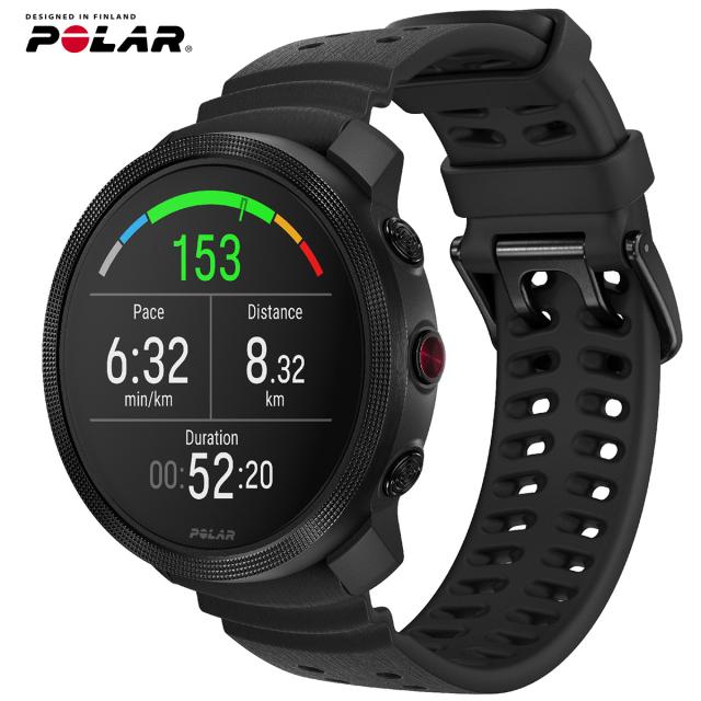 ポラール POLAR Vantage M3 ヴァンテ—ジエムスリー スマートウォッチ GPS マルチスポーツウォッチ 心拍計 ランニング トレーニング 腕時計 シリコン ナイトブラック S-L 900112398