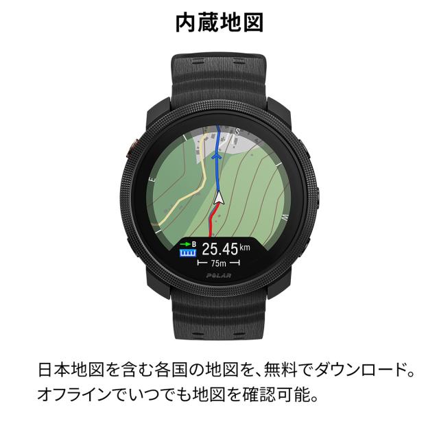 ポラール POLAR Vantage M3 ヴァンテ—ジエムスリー スマートウォッチ GPS マルチスポーツウォッチ 心拍計 ランニング トレーニング 腕時計 シリコン ナイトブラック S-L 900112398_4