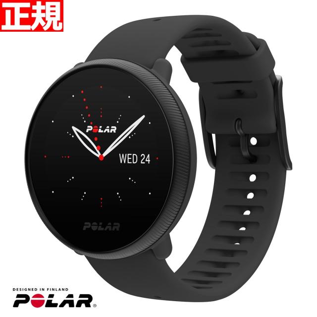 ポラール Polar Ignite 2 GPS フィットネス スマートウォッチ ウェアラブル 腕時計 心拍 活動量計 イグナイト 2 ブラックパール S-L 90085182 日本正規品