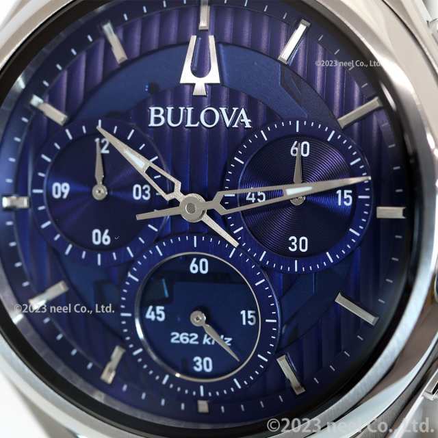 ブローバ BULOVA 腕時計 メンズ カーブ Curv クロノグラフ 96A302 