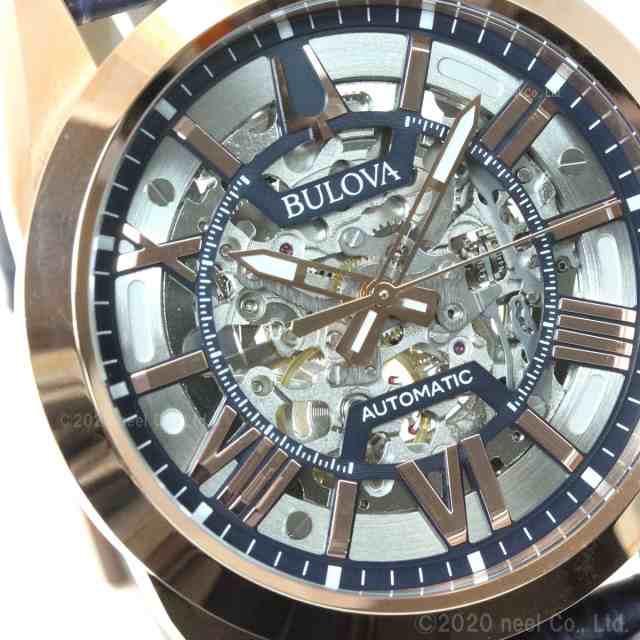 ブローバ BULOVA 腕時計 メンズ 自動巻き メカニカル クラシック Classic 97A161