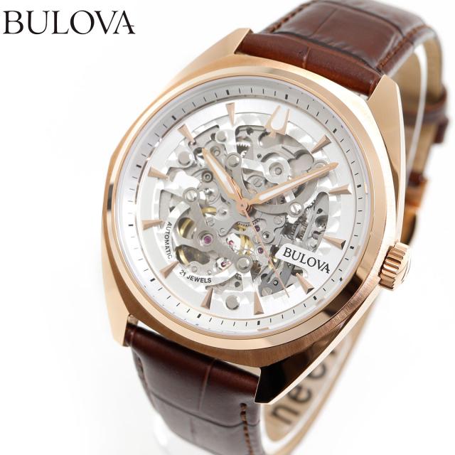 ブローバ BULOVA 腕時計 メンズ 自動巻き メカニカル クラシック サーベイヤー Classic 97A175