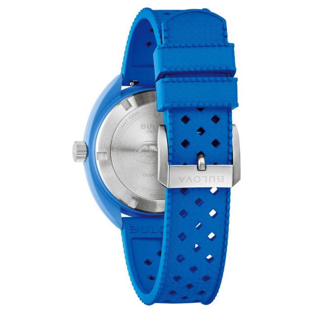 ブローバ BULOVA 腕時計 メンズ アーカイブスシリーズ スノーケル Archives Series Snorkel 98B445 デビルダイバー ブルー ナンヨウハギ_13