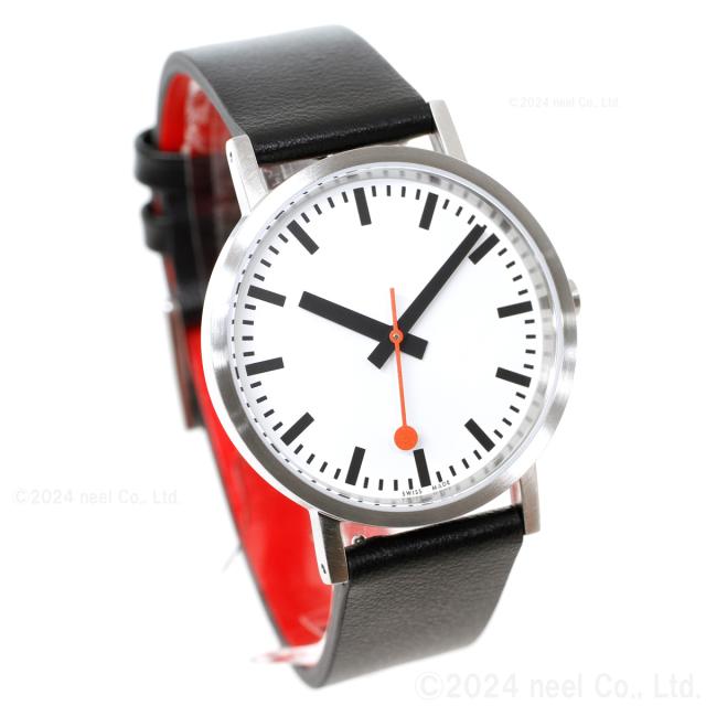本物駅時計デザイン モンディーン クラシック ピュア 36mm MONDAINE MONDAINE モンディーン 腕時計 メンズ レディース クラシック
